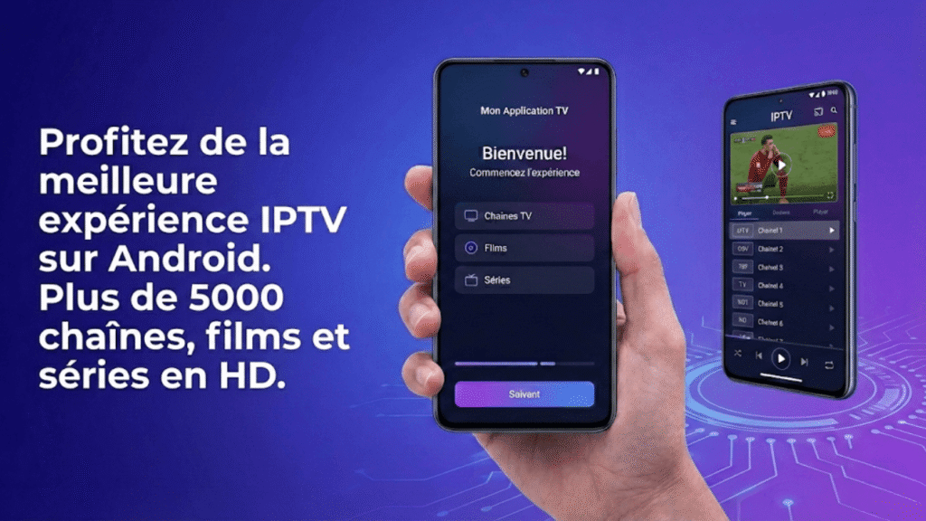 Application IPTV Smarters Pro sur Android