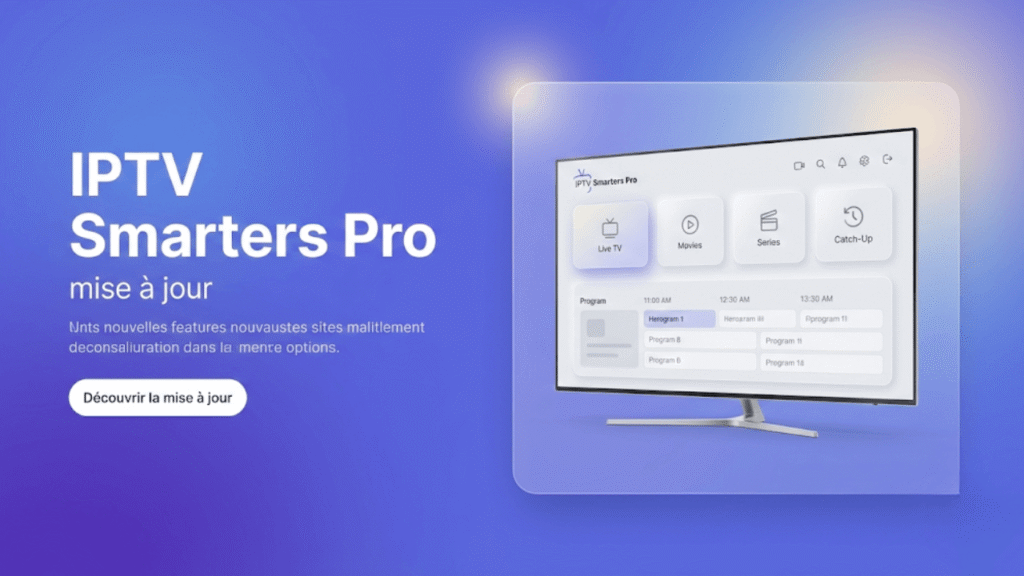 Mise à jour de IPTV Smarters Pro